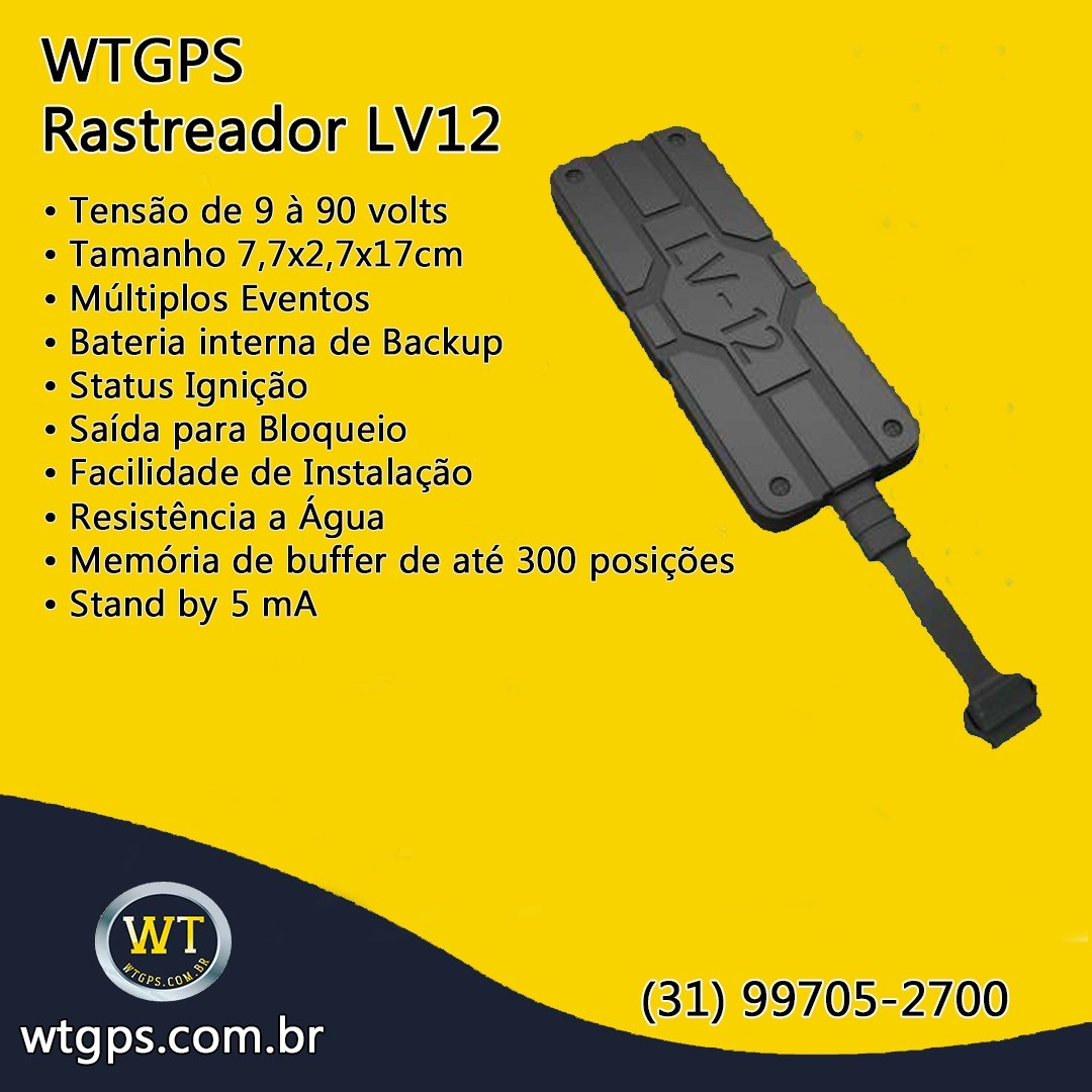WTGPS RASTREADOR LV12